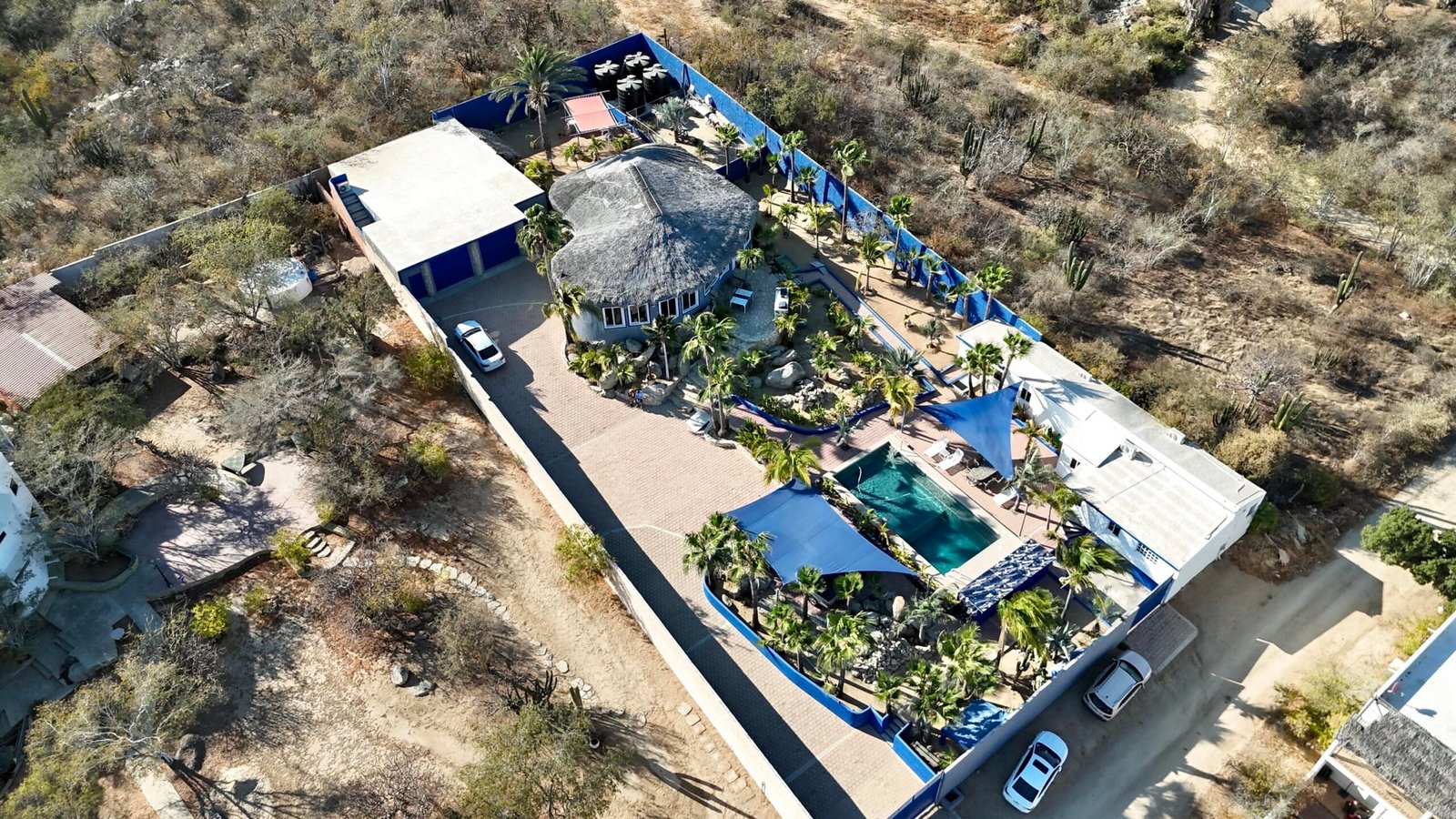 Cabo San Lucas 4 De Marzo Casa Belia Investment Opportunity in the Heart of 4 de MarzoWelcome to Casa Belia, a versatile property located in the heart of the popular Colonia 4 de Marzo neighborhood in Cabo San Lucas. Positioned on a highly visible corner lot, this unique property combines residential comfort with commercial potential, making it an excellent opportunity for homeowners, investors, or entrepreneurs.The property features:* A comfortable main house with a spacious outdoor patio* Separate studio space ideal for guests, rental income, or a private office* Commercial/business area with street exposure* Multiple access points and flexible parking options* Gated perimeter for privacy and security* Large tiled courtyard perfect for entertaining or future improvementsIts strategic cor for sale