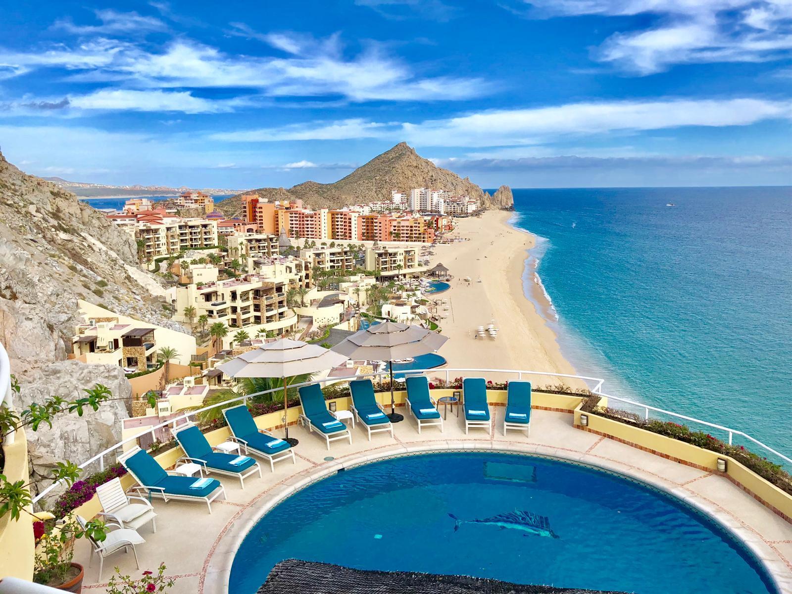 Cabo San Lucas Pedregal Csl Where the Pacific becomes your private theater.Perched on the cliffs of El Pedregal, Milichichi is a rare convergence of architectural precision and raw natural drama. From every level of this four-story residence, the Pacific stretches endlessly before you -- and during the season, whales breach and call close enough to hear from the comfort of your deck. This is not a – 125 Camino del Mar, Cabo San Lucas, BS