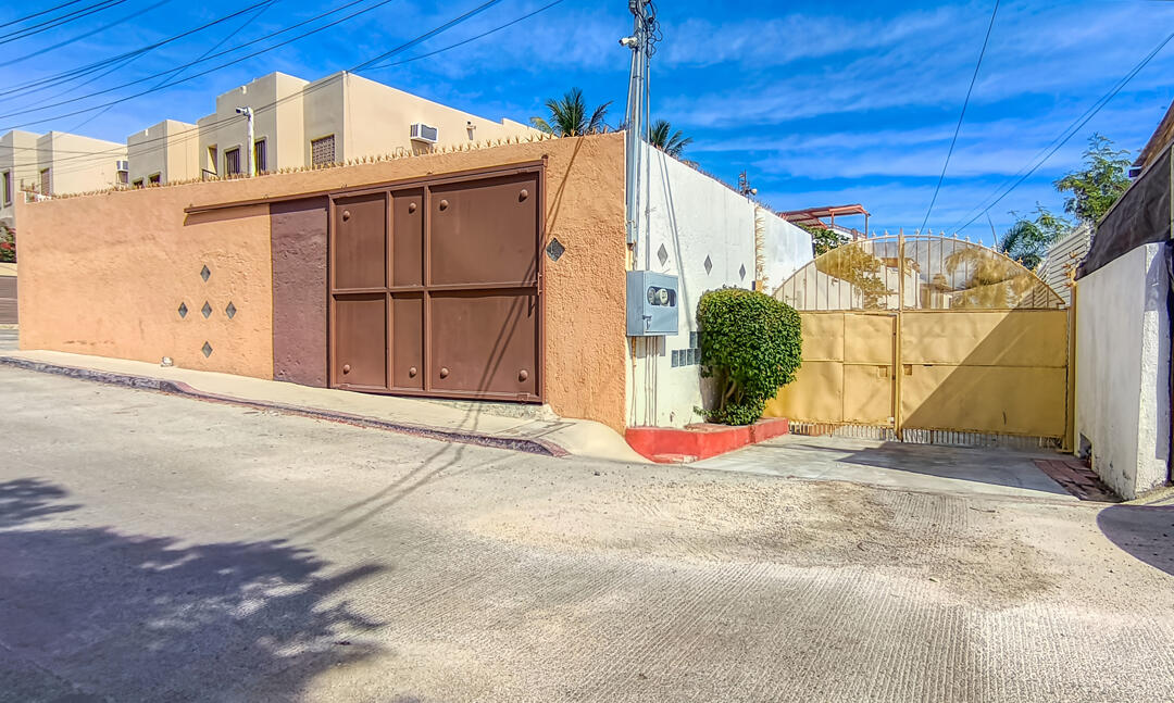 Cabo San Lucas Lienzo Charro Prime Development Opportunity or your Dream Mexican Home in Downtown Cabo San Lucas This developer lot or single-family home offers an exceptional location just one block from the vibrant heart of downtown Cabo. Spanning 7,700 m², this property provides unmatched convenience, with everything Cabo San Lucas has to offer just steps away. Prime Location: 3-minute walk to restaurants, nightlife, and attractions. 5-minute walk to the Cabo Marina. 10-minute walk to two swimmable beaches. Existing Structures: The property features a total construction of 530.58 m², including: A two-story main building with a second-floor deck and rooftop deck. A single-story casita at the rear of the property. A pool and party area. Development Potential: (see Supplement Remarks) Development Potential:With ample space, this lot is ideal for a multi-condo building with parking and amenities, making it a prime site for a modern residential project that blends convenience, luxury, and accessibility.This is a rare opportunity to create a contemporary development in one of Cabo's most sought-after locations, offering both a premium lifestyle and proximity to the best the area has to offer.Note: MLS markers may not accurately reflect the property distribution; details can be verified during the closing process. Explore images and a 3D Matterport tour for a closer look at this unique offering. for sale