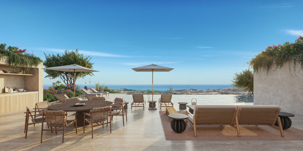 Cabo San Lucas San Charbel Imagine living in a villa overlooking the Bay of Los Cabos, where luxury and comfort come together in a serene environment. This impressive property offers you moments of relaxation and fun in its pool, perfect for gatherings with friends and family. You won't have to worry about going to an external gym, you can train in our first-class facilities with sea – Manzana 26 Callejon de Los Ni, Cabo San Lucas, BS